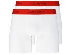 Pánske boxerky NB1464A-RGQ Calvin Klein bílá-červená