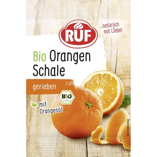 Bio pomarančový cukor 5 g - RUF - RUF