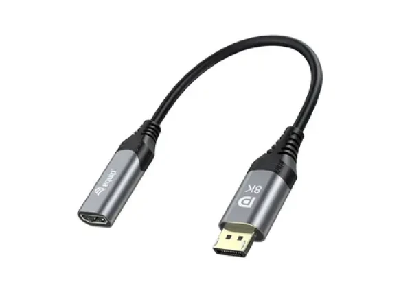 Equip DisplayPort 1.4 na HDMI / Adaptér / 8K 60Hz / 0,15 m / HDR / HDCP 2.2 (133446)