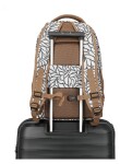 Batoh na notebook Travelite Basics Backpack Print Off-White