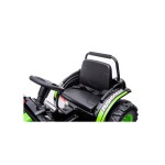 Mamido Detský elektrický traktor s lopatou zelený