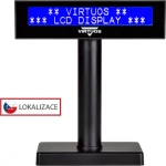 Virtuos FL-2026MB / Zákaznícky displej / 2x20 znakov / RS-232 / čierny (EJG0010)