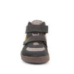 Detské celoročné kožené členkové barefoot topánky LOOP HIGH-TOPS GREY Froddo G2110157-3 - 30