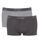 Pánske boxerky Start Hipster C2P box - BLACK - black 0034 - SLOGGI BLACK COMBINATION 8