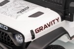 Mamido Mamido Elektrické autíčko Speed Offroad biele | 4x45W | EVA kolesá | 12V 7Ah | EKO koža