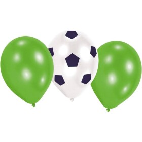 Latexové balóniky na futbalovú párty 6 ks 22,8 cm - Amscan