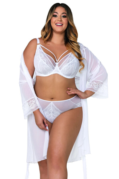 Dámska podprsenka 1824 Venus white plus - AVA Bílá 85/J