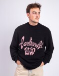 Carhartt WIP Chedda Sweater Black/Glassy Pink M