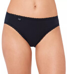 Dámske nohavičky sloggi 24/7 Cotton Lace Tai C3P - čierne - SLOGGI BLACK 40