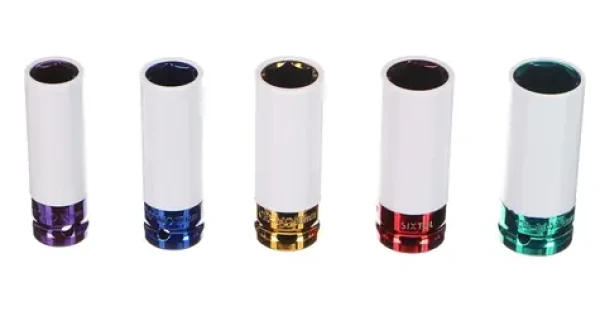 SIXTOL MECHANIC IMPACT 3 / Rázové hlavice / 1/2" / 5ks (SX1270)