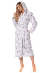 Dlhý dámsky župan 2126 Winter grey - L&L S
