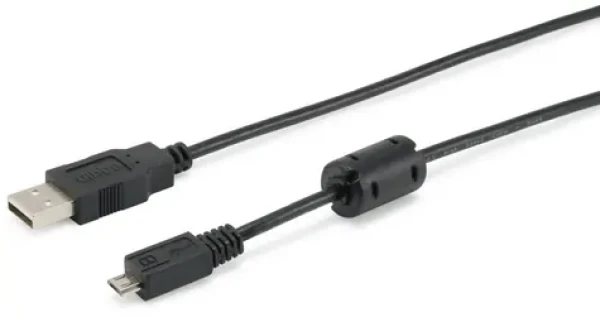 Equip USB-A - Micro-USB B čierna / Kábel / USB 2.0 / 1,8 m / ferit (128551)