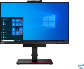 Lenovo Lenovo ThinkCentre Tiny-In-One, 60.5 cm (23.8"), 1920 x 1080 pixels, Full HD, LED, 6 ms, Black