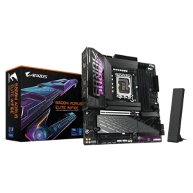 GIGABYTE B860M AORUS ELITE WIFI6E / B860M / LGA1851 / 4x DDR5 / PCIEx16 / 2.5 GLAN / mATX (B860M A ELITE WIFI6E)