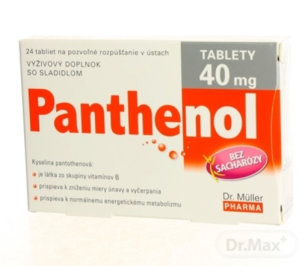 DR. MÜLLER Panthenol 40 mg 24 kapsúl