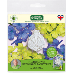 Silicone formička žilkovní Hydrangea 4 cm - Katy Sue - Katy Sue