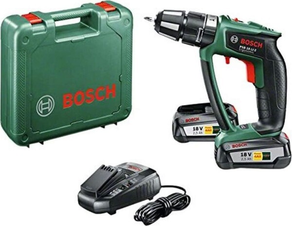 Bosch PSB 1800 LI-2 Ergonomic 18 V 2 x akumulátor 2.5 Ah (06039B0301)
