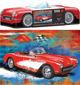 EUROGRAPHICS Puzzle v plechovej krabičke Corvette