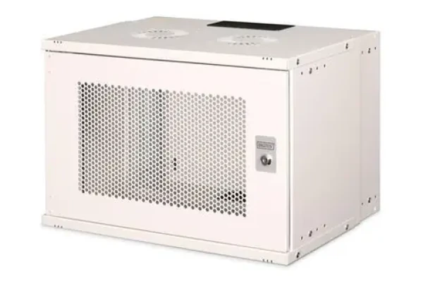 Digitus SOHO PRE svetlo šedá / Nástenný rozvádzač / 19" / 7U / 370x540x400 mm / nosnosť 60 kg (DN-49208)