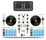 Hercules DJControl Mix Ultra biela / Mixážny pult / Bluetooth Low Energy / batéria 10 h / 8 padov / 3pásmový EQ (4780942)