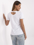 Tričko NM TS NG25285.74P white beige jedna velikost