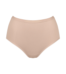 SLOGGI GO DAILY COTTON - nohavičky s vysokým pásom (3 ks) - česaná organická bavlna Sloggi NEW BEIGE S