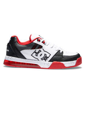 Dc VERSATILE LE WHITE/BLACK/ATHLETIC RED pánske letné topánky