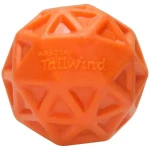 WABOBA Loptička pre psov Tailwind oranžový / O 6,5 cm / pláva na vode / textúrovaný povrch (380C06)