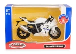 Daffi Motocykel SUZUKIX STI 20 GSX-R1000 biela