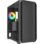 Sharkoon AK2 RGB čierna / ATX / 2x USB 3.2 / 1x USB-C / 2x 120mm / bez zdroja / priehľadná bočnica (4044951041626)