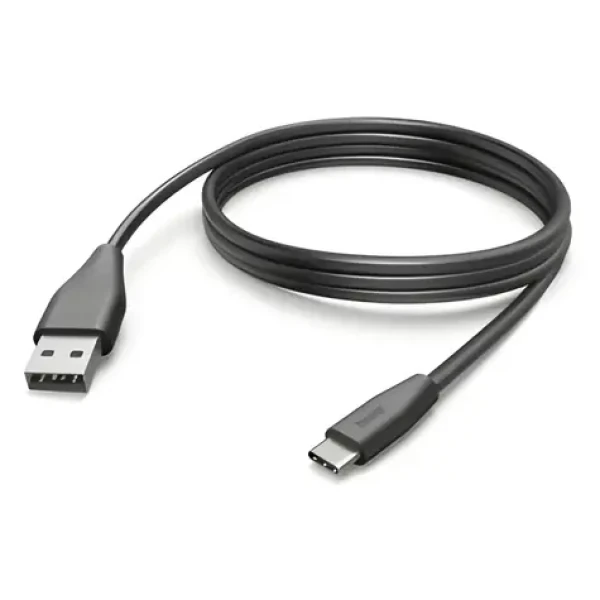 HAMA USB-C - USB-A 3 m čierna / Nabíjací kábel / 480 Mbit/s