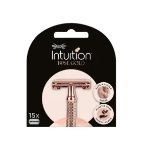 Wilkinson Intuition Double Edge Rose Blades dámske náhradné žiletky 15 ks (WVSD002)