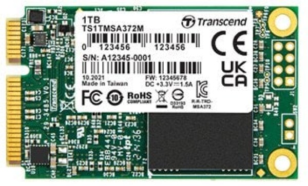 Transcend Transcend 256GB MSA372M 520/400 mSATA