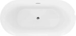 MEXEN - ROXY voľne stojaca vaňa 170x80, biela bez krytky prepadu a zátky 51201708000-SS