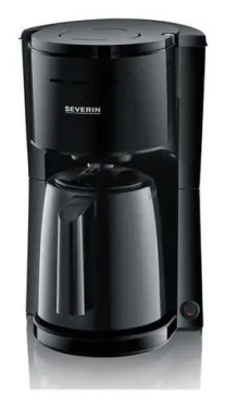Severin KA 9307 čierna / Kávovar na prekvapkávanú kávu / 2 kanvice (KA 9307)