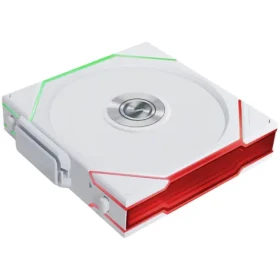 Lian Li UNI FAN TL Wireless Fan biela / 120mm / Fluid Dynamic Bearing / 33 dB @ 2600 RPM / 90.1 CFM / ARGB / 4-Pin PWM (12TL1W1W)