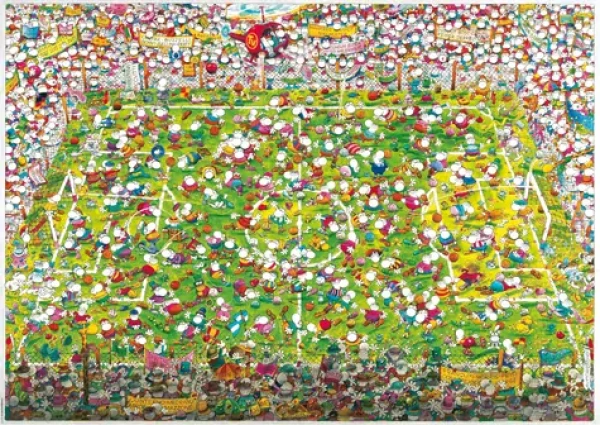 HEYE Puzzle Bláznivý futbal