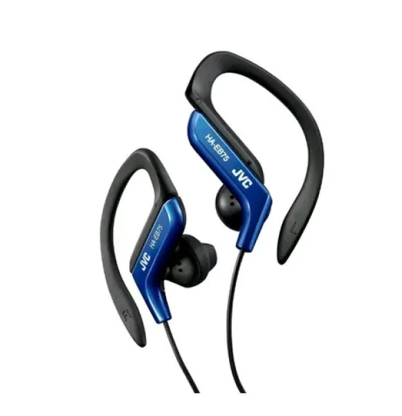 JVC HA-EB75ANU modro-čierna / športové slúchadlá / 3.5mm jack / 1.2m (HAE-B75ANU)