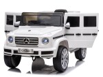 Mamido Detské elektrické autíčko Mercedes G500 biele