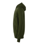 Trendy mikina na zips pre deti vojenská 122 cm/6 let
