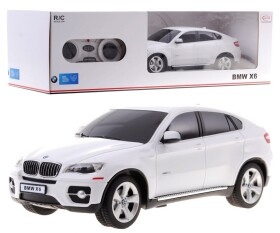 RASTAR Auto na diaľkové ovládanie R / C BMW X6 Rastar 1:24 biele