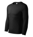 Tričko Progress LS unisex čierne 3XL