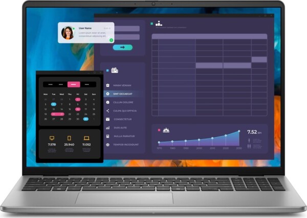 Dell Dell Vostro 16 5640 AG FHD+ 5 120U/16GB/512GB/Intel Graphics/Win11/ENG Backlit kbd/Grey/FP/3Y ProSupport NBD Onsite
