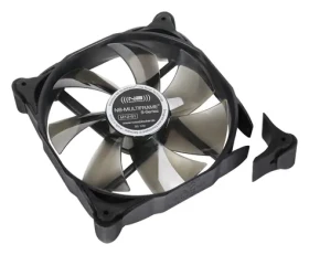 Noiseblocker Multiframe S-Series M12-2 čierna / 120mm / 19dB @ 1250 RPM / 51.21 CFM / 3-Pin (ITR-M12-2)