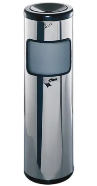 TKG Magnum / Odpadkový kôš s popolníkom / nerezová oceľ / 24 l