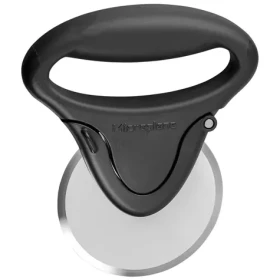 Microplane krájacie koliesko na pizzu čierna / ergonomická rukoväť (48005)