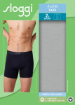 Pánske boxerky EVER Ease Short 2P - neznáme - sivé 3647 - SLOGGI UNKNOWN L