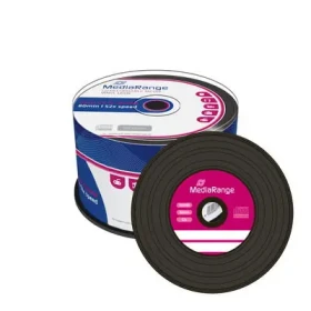 MediaRange Vinyl CD R 700MB 52x spindl 50ks / black dye (MR225)