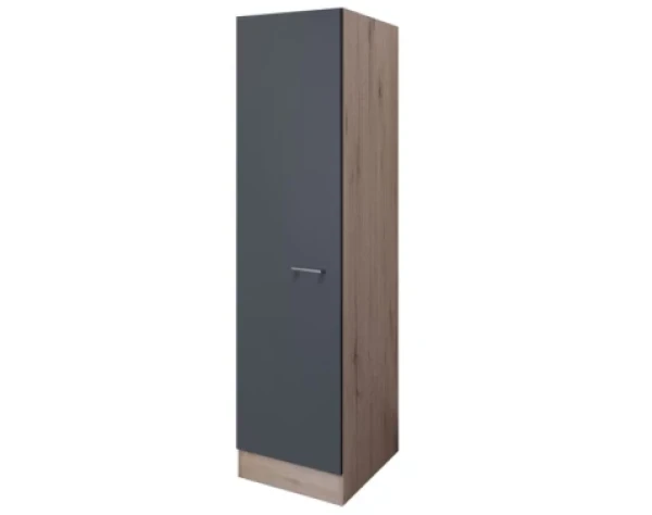 Vysoká kuchynská skriňa Tiago GE50, dub san remo/šedá, šírka 50 cm%