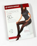 Sesto Senso Anti-celulitídne pančuchové nohavice 50 Deň 3D Microfiber Florence Coffee